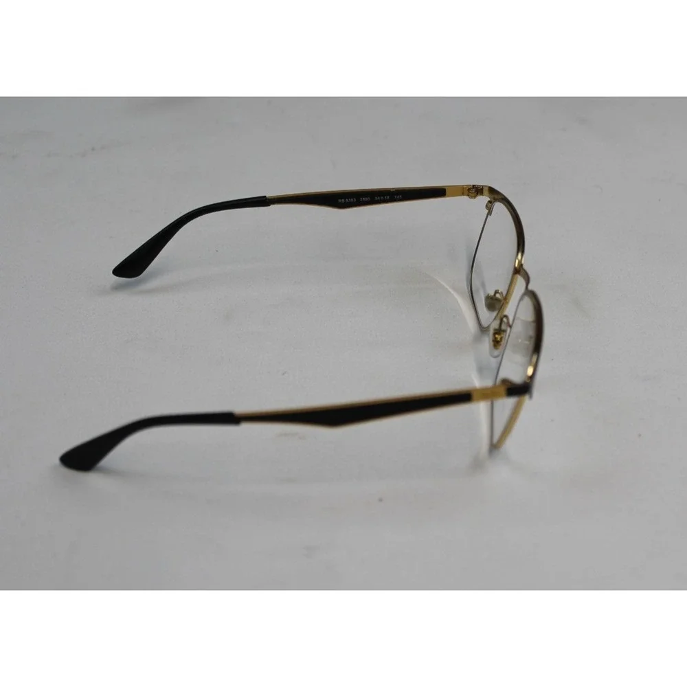 Ray-Ban Rb6363 2890 Polished Black On Gold / Frames only